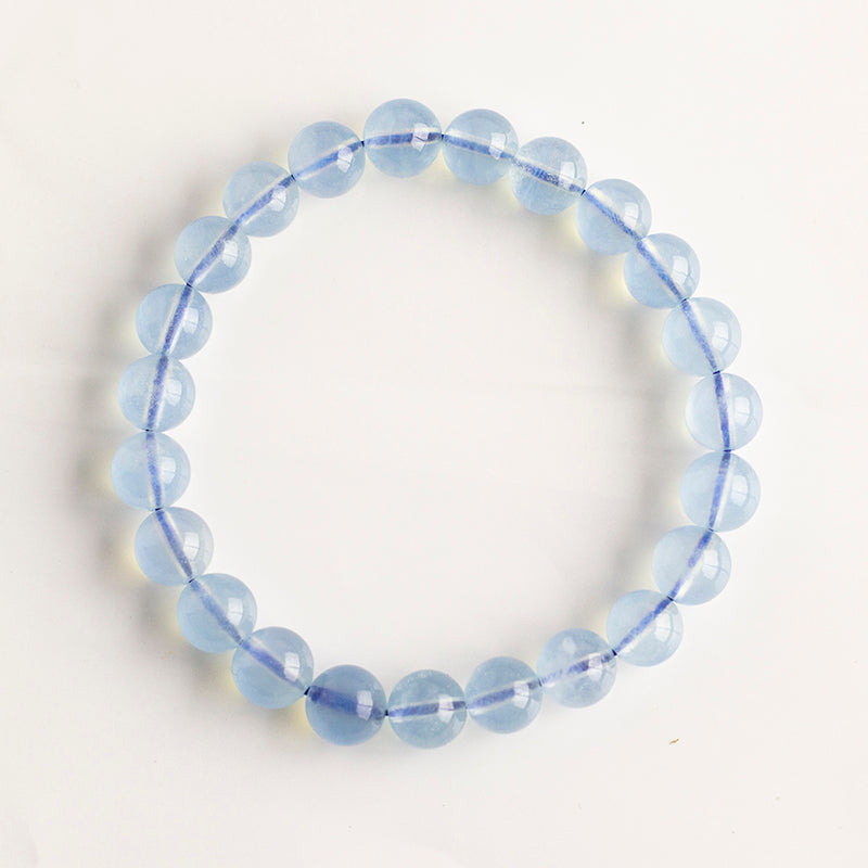 <You's jewelry>Exclusive customized aquamarine bracelet (8+)