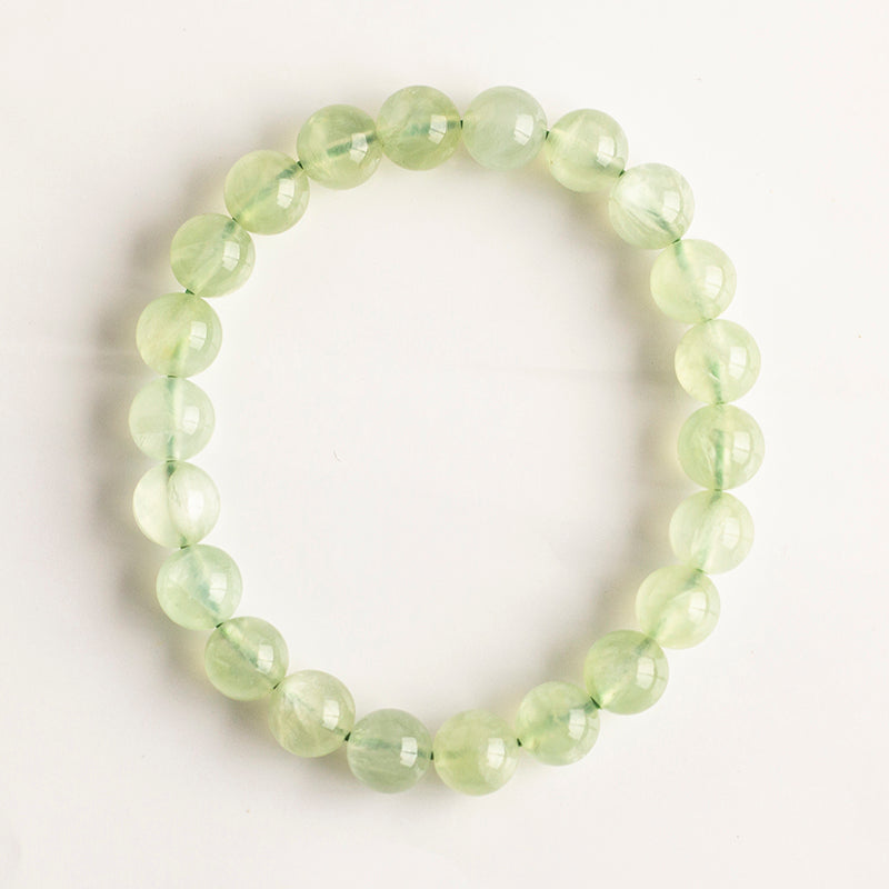 <You's jewelry>Exclusive customized prehnite bracelet (8+)