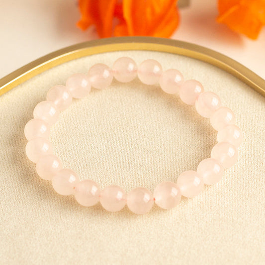 <You's jewelry>Exclusive customized rose quartz bracelet (8+)