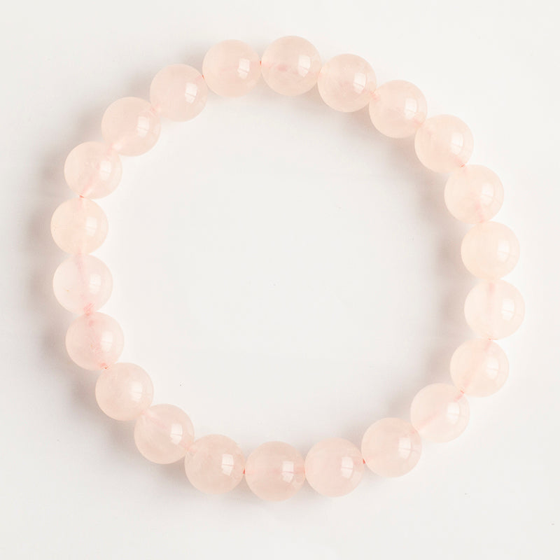 <You's jewelry>Exclusive customized rose quartz bracelet (8+)