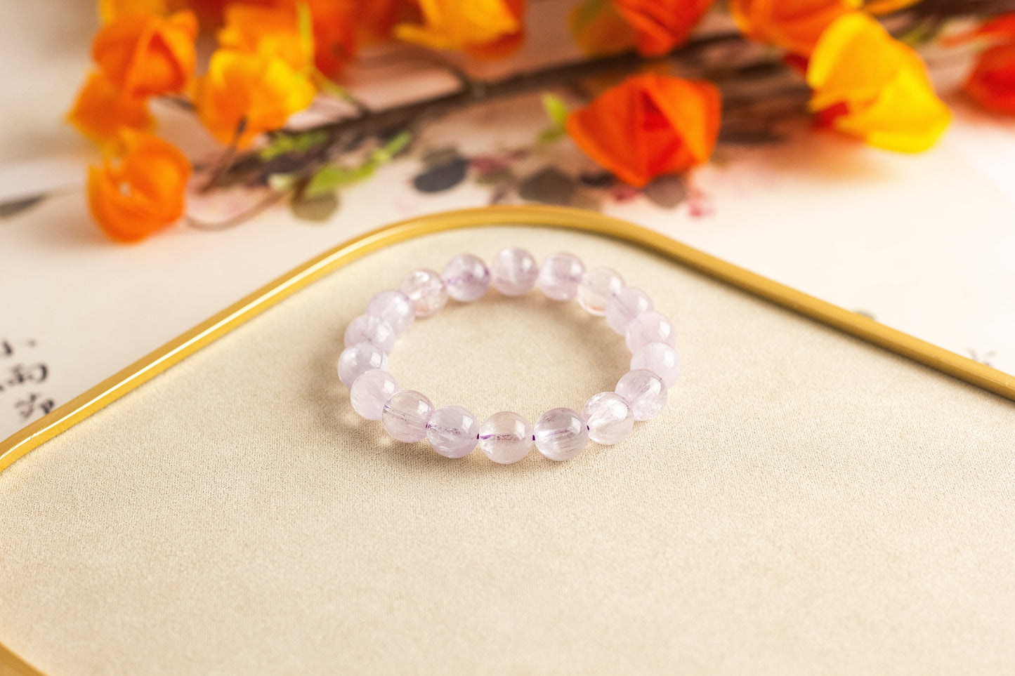 <You's jewelry>Exclusive custom brushed kunzite bracelet (10+)