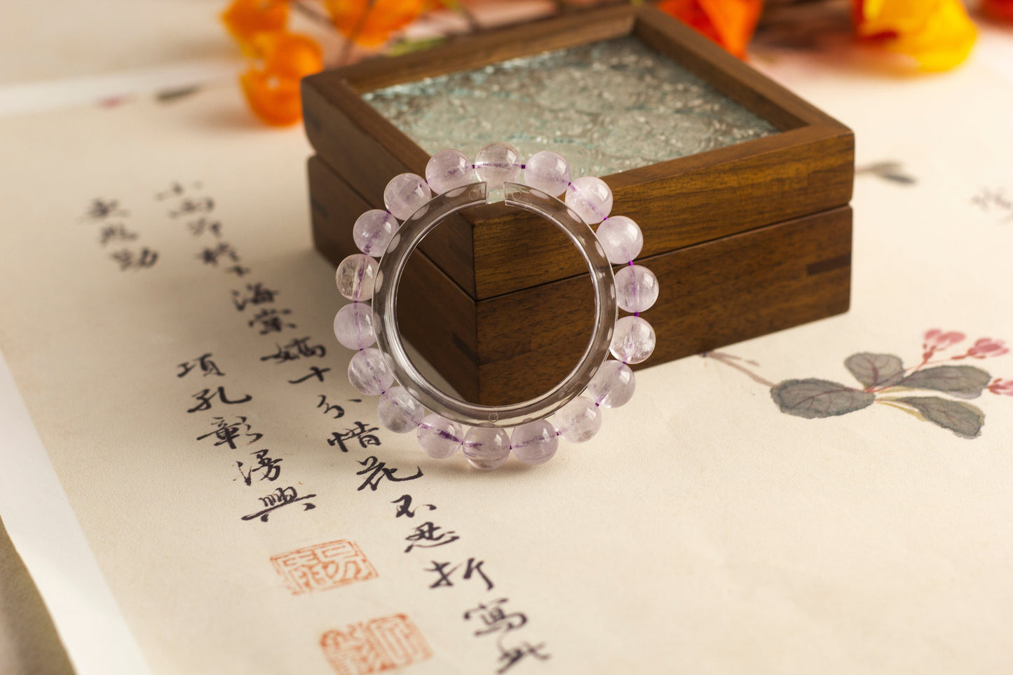 <You's jewelry>Exclusive custom brushed kunzite bracelet (10+)