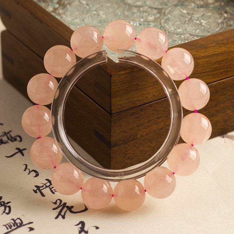 <You's jewelry>Exclusive customized pink crystal bracelet (14+)