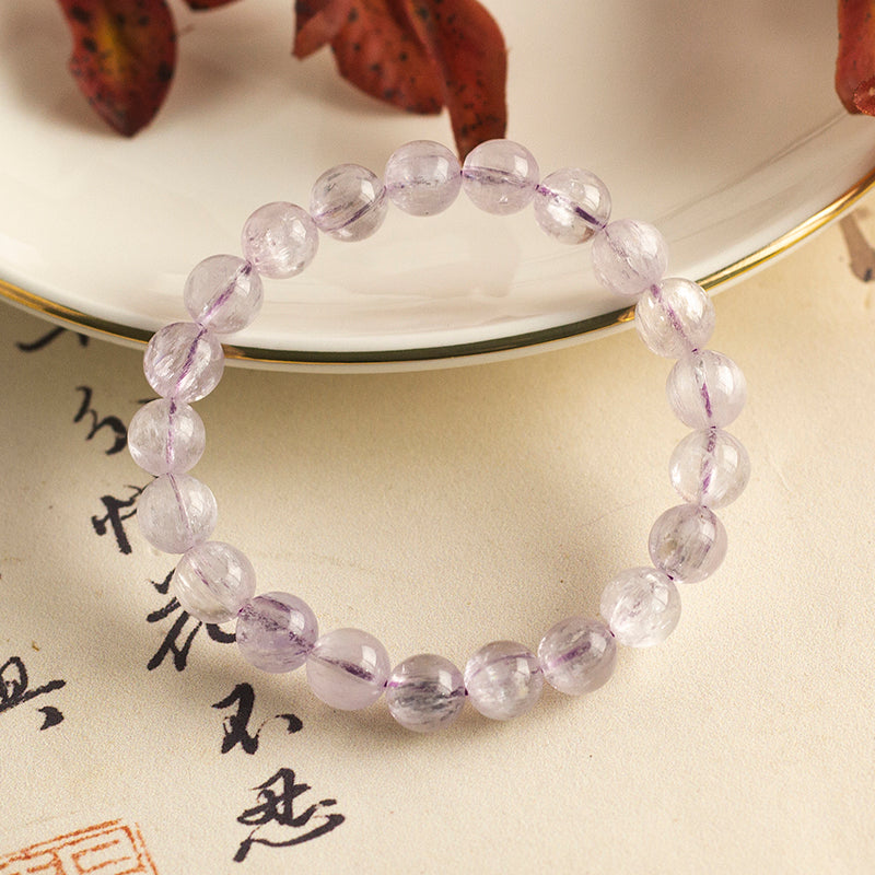 <You's jewelry>Exclusive custom brushed kunzite bracelet (8+)