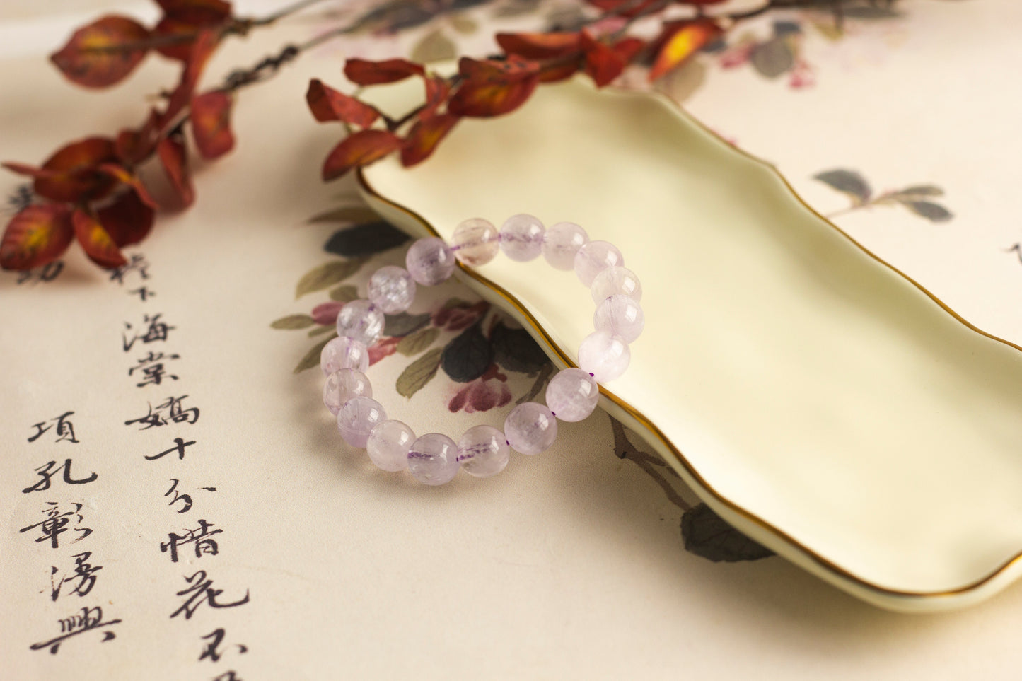 <You's jewelry>Exclusive custom brushed kunzite bracelet (10+)