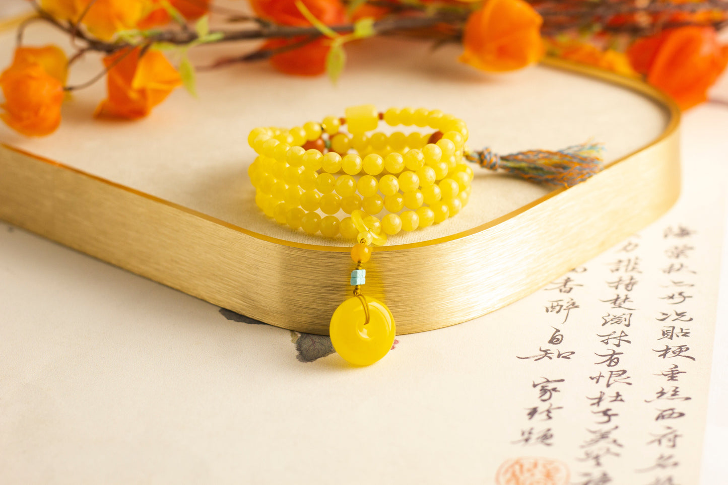 <You's jewelry>Exclusive customized beeswax bracelet (6+)