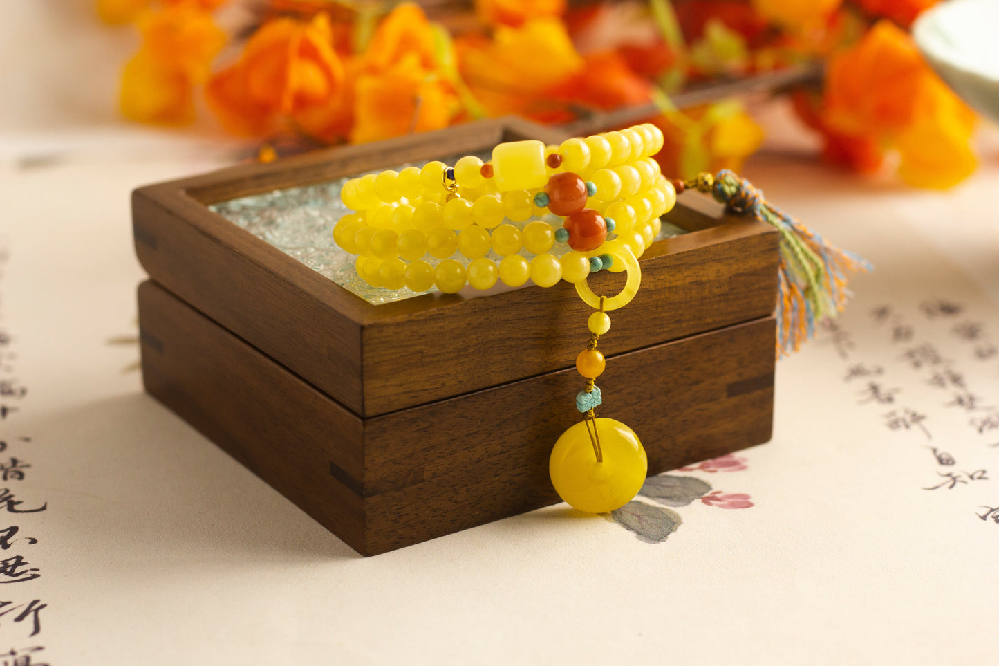 <You's jewelry>Exclusive customized beeswax bracelet (6+)