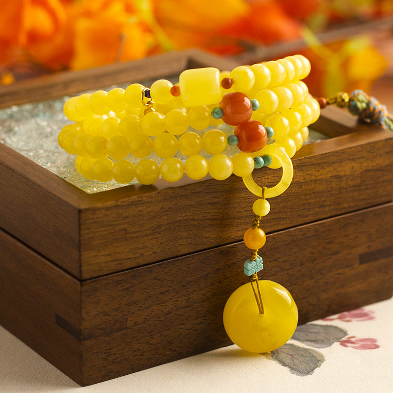 <You's jewelry>Exclusive customized beeswax bracelet (6+)