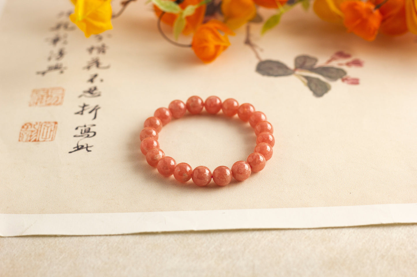 <You's jewelry>Exclusive customized rhodolite bracelet (10+)