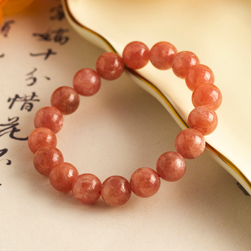 <You's jewelry>Exclusive customized rhodolite bracelet （11+）