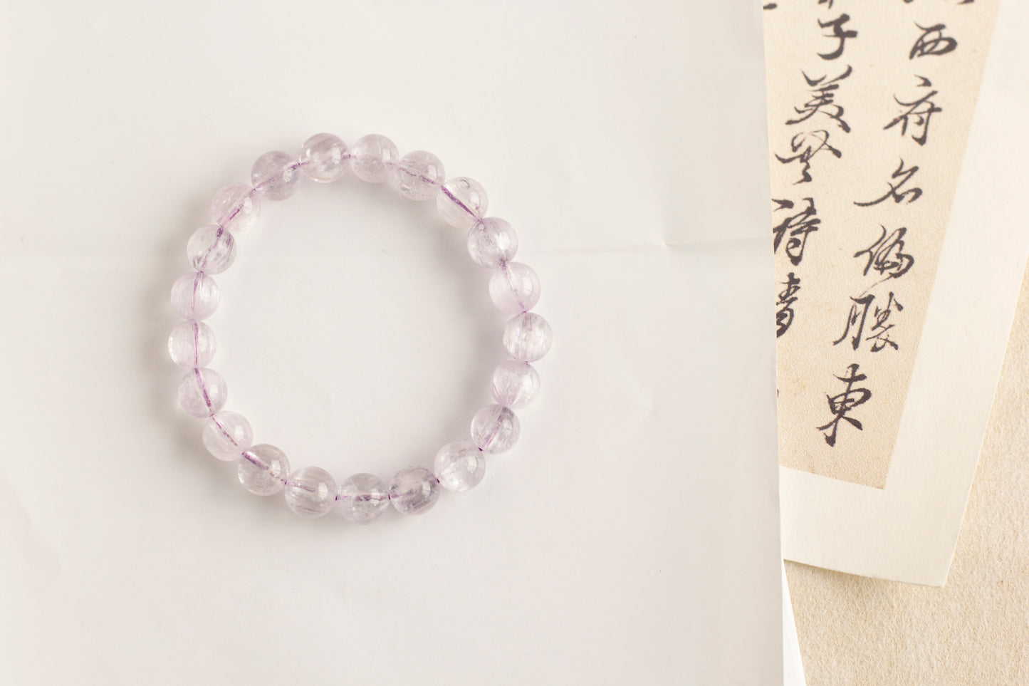 <You's jewelry>Exclusive custom brushed kunzite bracelet (8+)