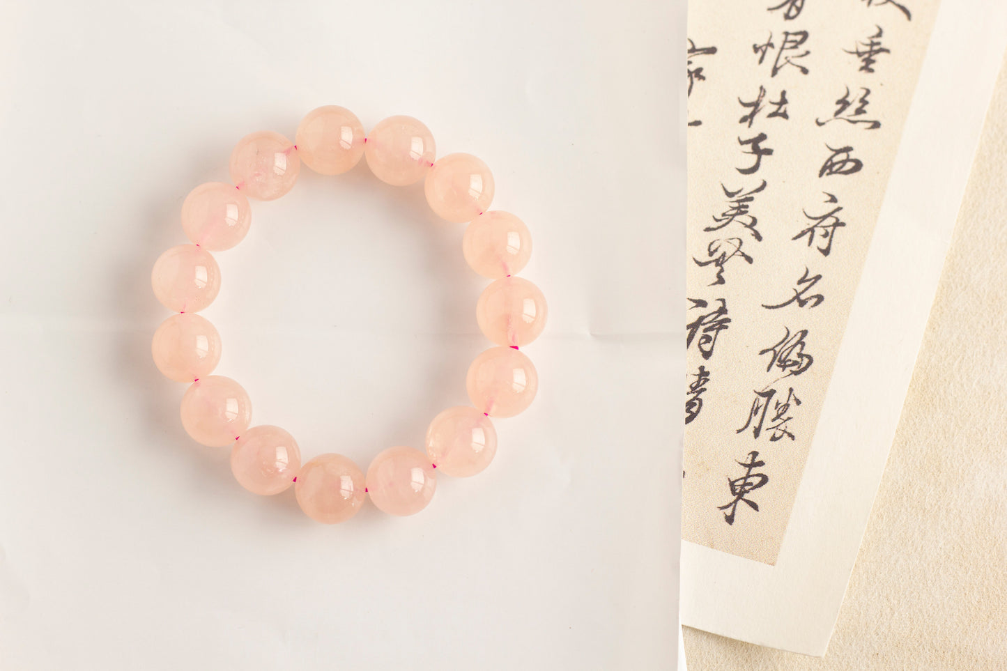 <You's jewelry>Exclusive customized pink crystal bracelet (14+)