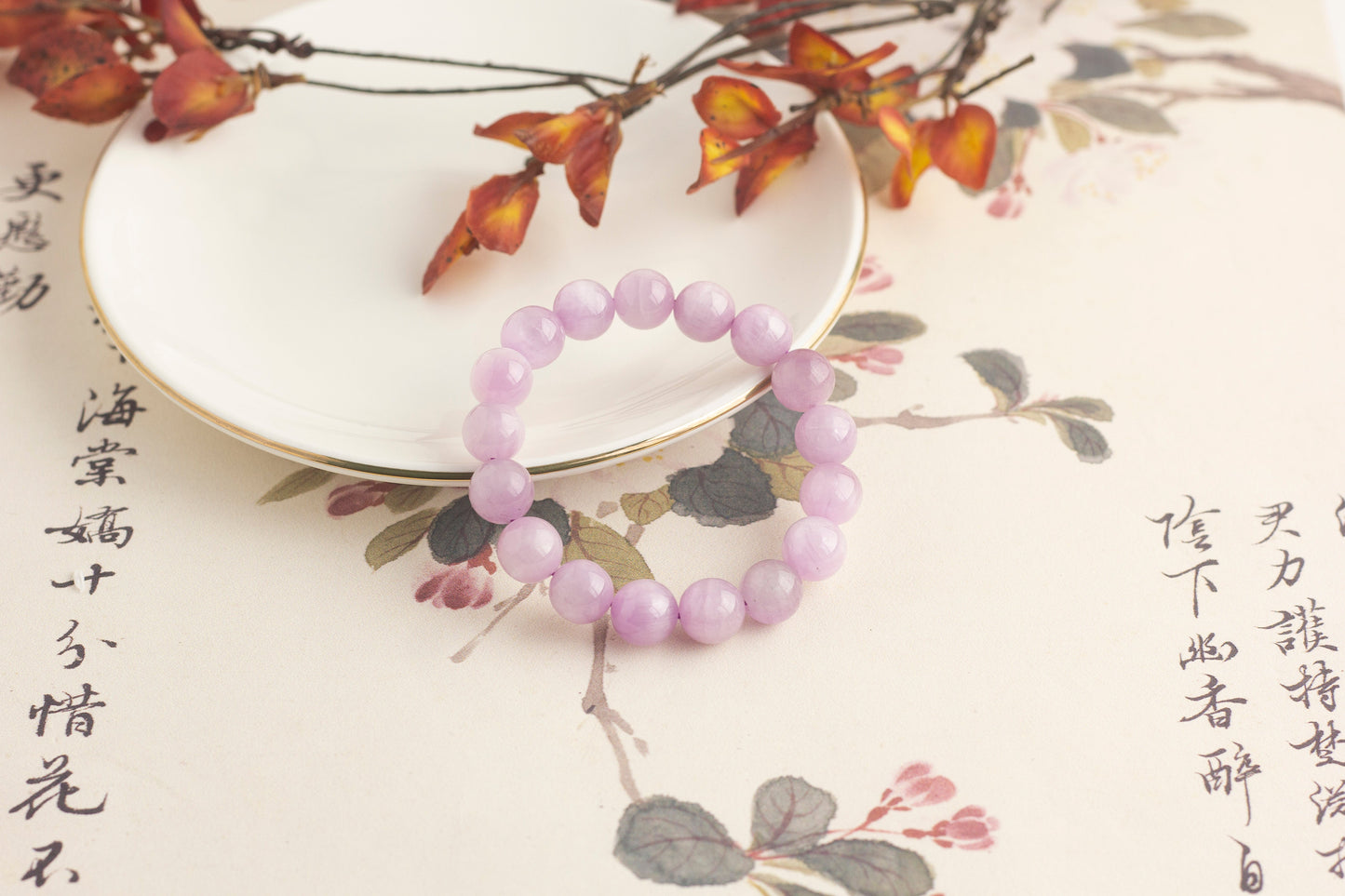 <You's jewelry>Exclusive custom-made Kunzite Bracelet (11+)