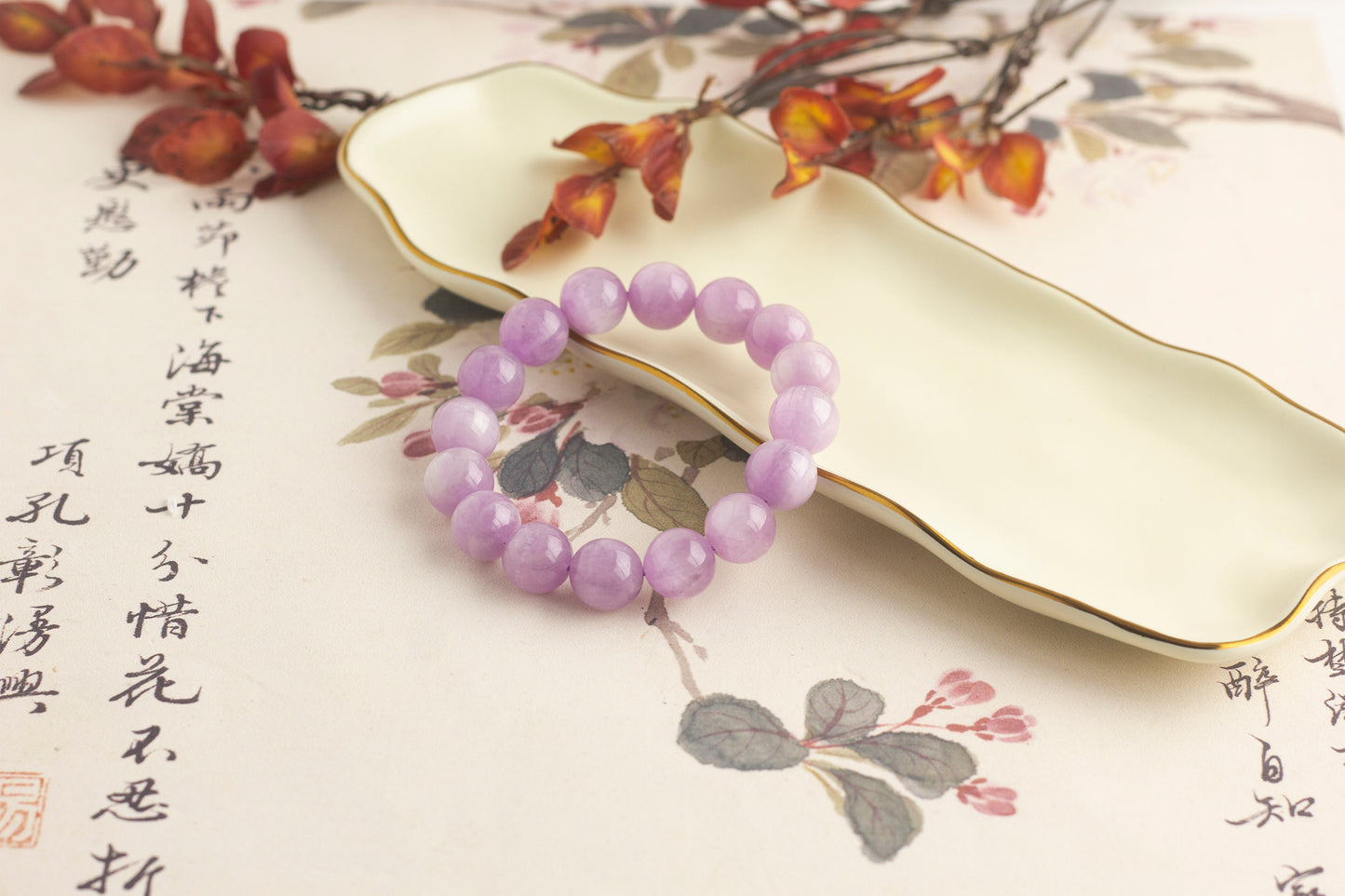 <You's jewelry>Exclusive custom-made Kunzite Bracelet (13+)