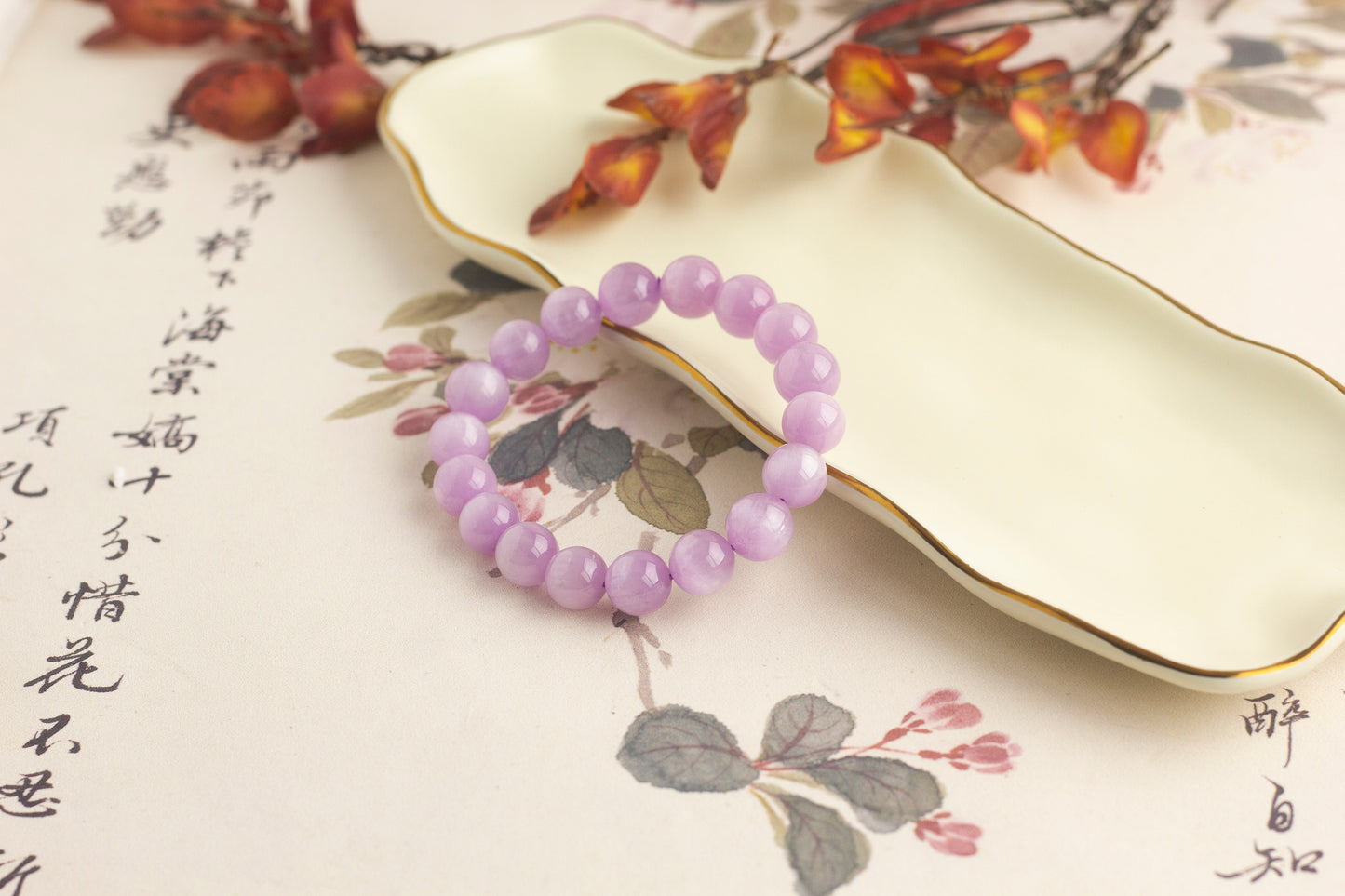 <You's jewelry>Exclusive custom-made Kunzite Bracelet (11+)