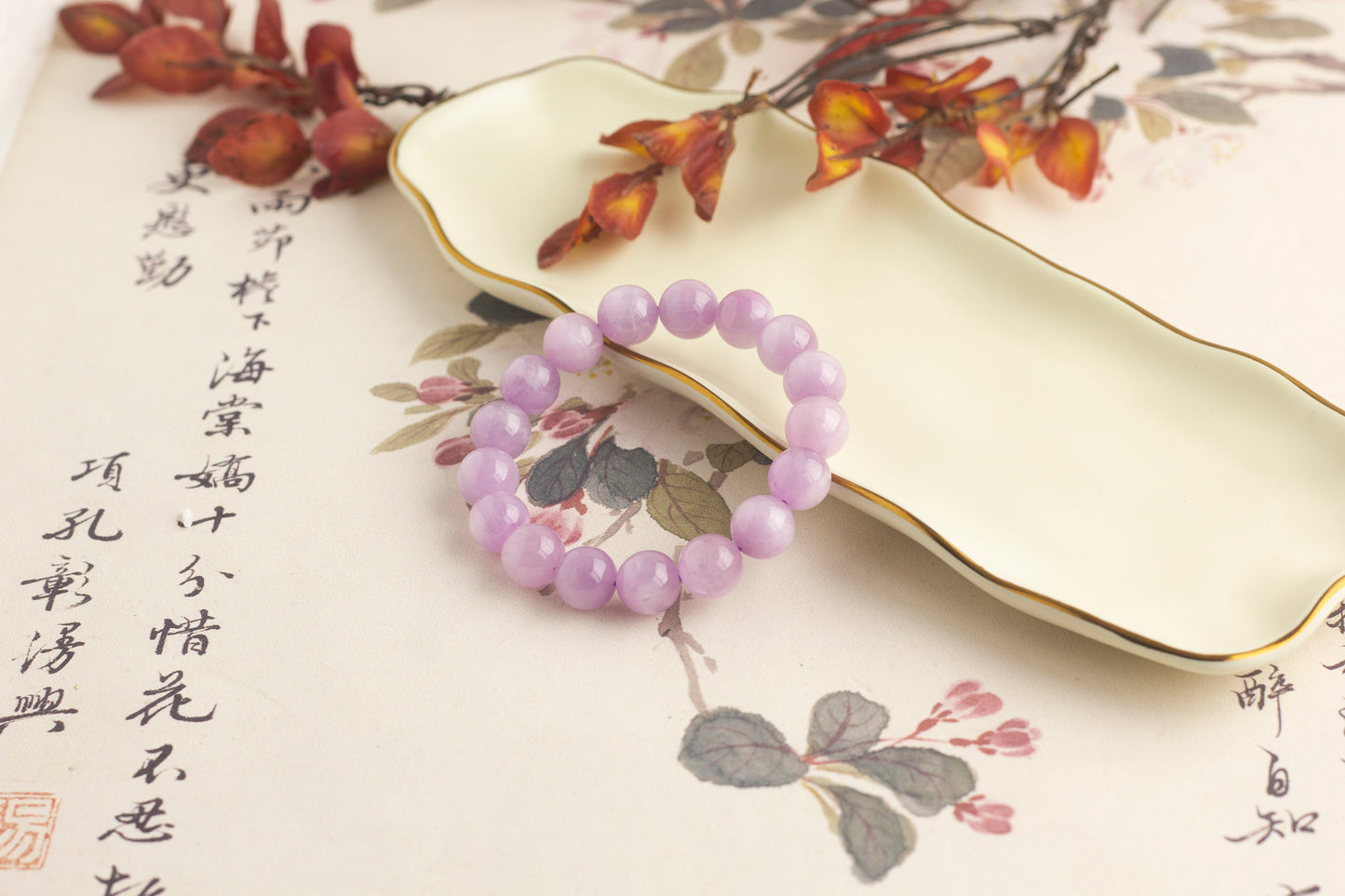 <You's jewelry>Exclusive custom-made Kunzite Bracelet (12+)