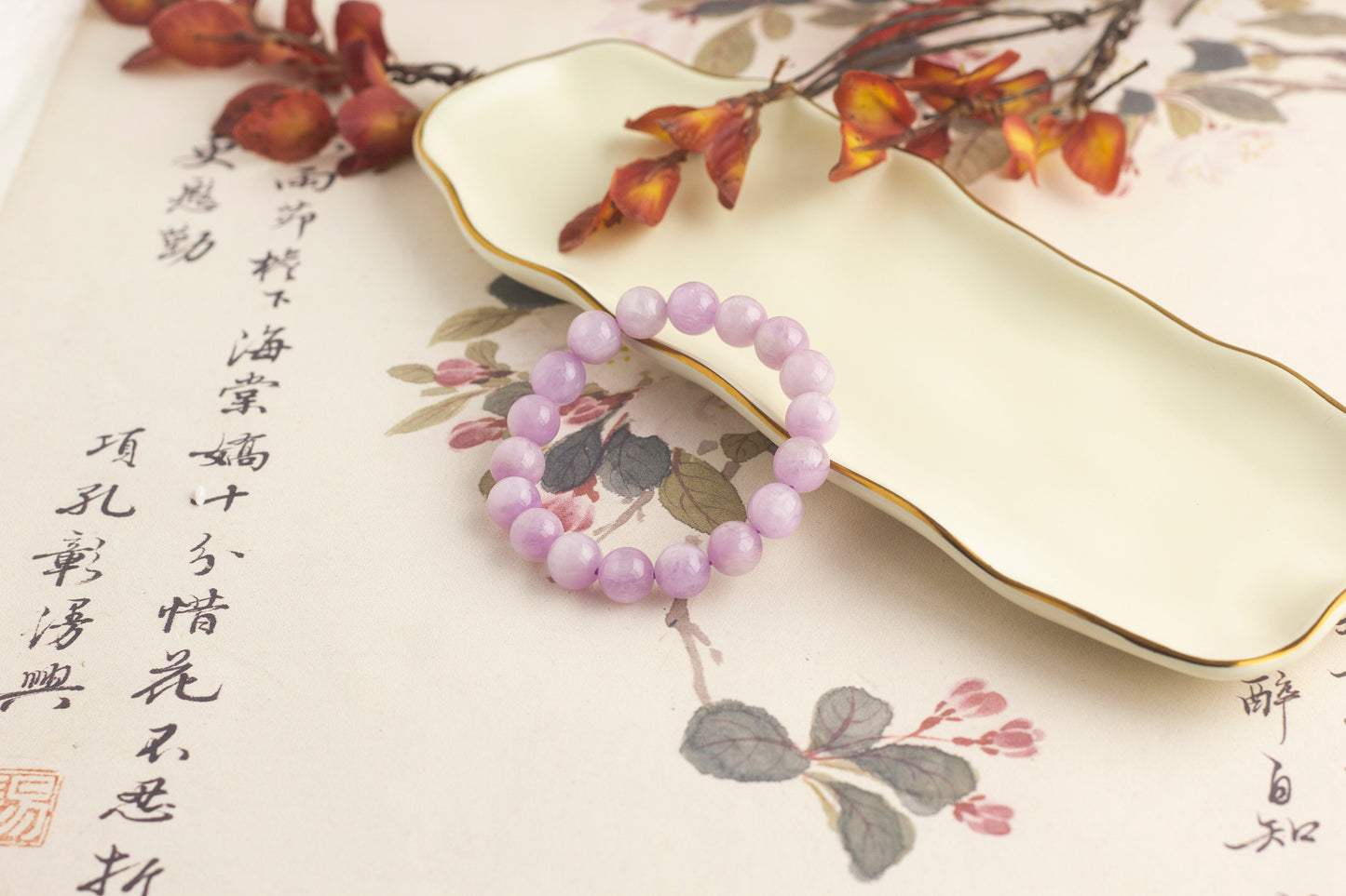 <You's jewelry>Exclusive custom-made Kunzite Bracelet (10+)