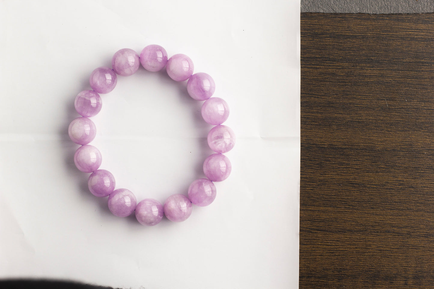 <You's jewelry>Exclusive custom-made Kunzite Bracelet (13+)