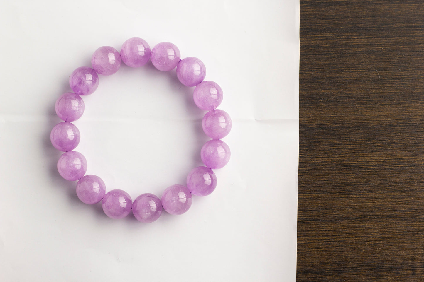 <You's jewelry>Exclusive custom-made Kunzite Bracelet (13+)