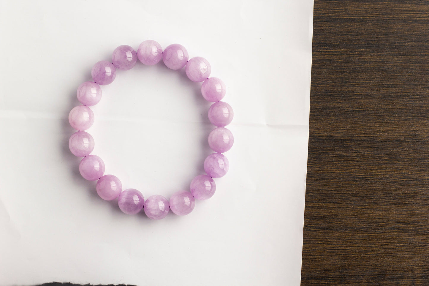 <You's jewelry>Exclusive custom-made Kunzite Bracelet (11+)