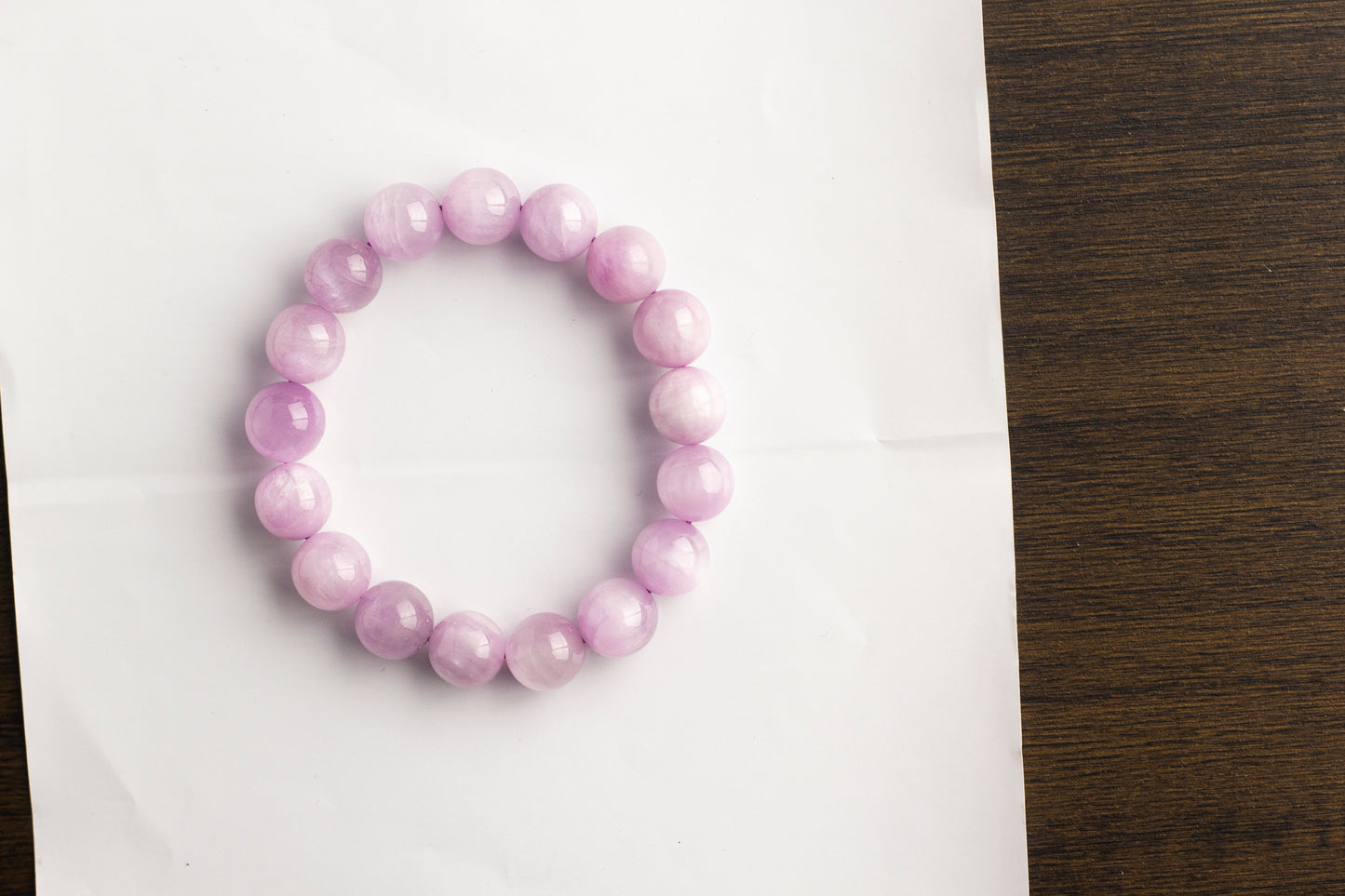 <You's jewelry>Exclusive custom-made Kunzite Bracelet (11+)