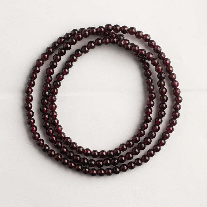 <You's jewelry>Exclusive customized garnet multi-circle bracelet (3+)