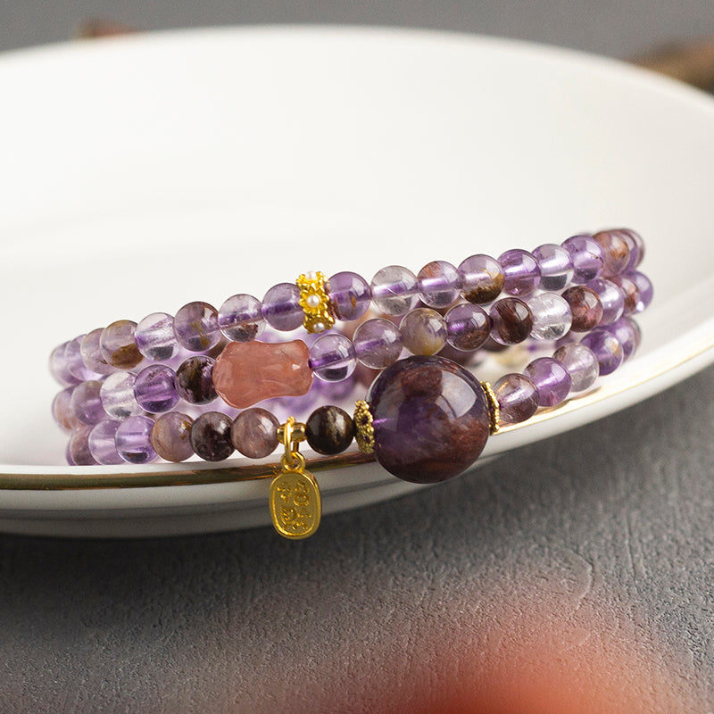 <You's jewelry>Exclusive customized purple ghost bracelet (5+)