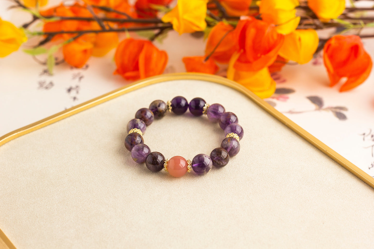 <You's jewelry>Exclusive customized purple ghost bracelet (12+)