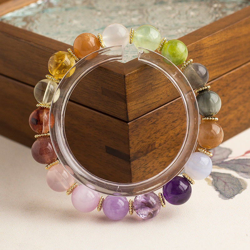 <You's jewelry>Exclusive customized multi-treasure crystal bracelet (10+)