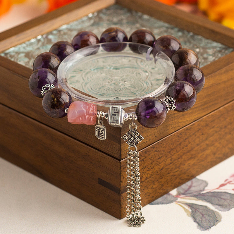 <You's jewelry>Exclusive customized purple ghost bracelet (13+)