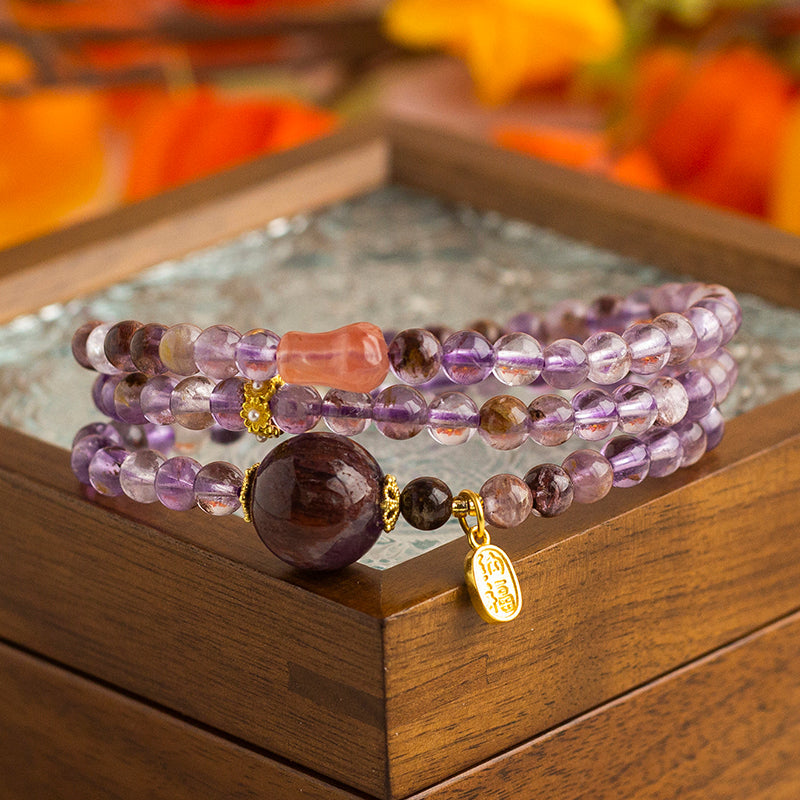 <You's jewelry>Exclusive customized purple ghost bracelet (5+)