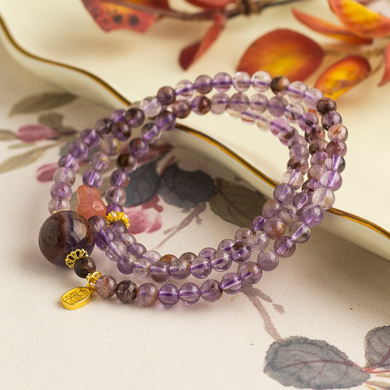 <You's jewelry>Exclusive customized purple ghost bracelet (5+)