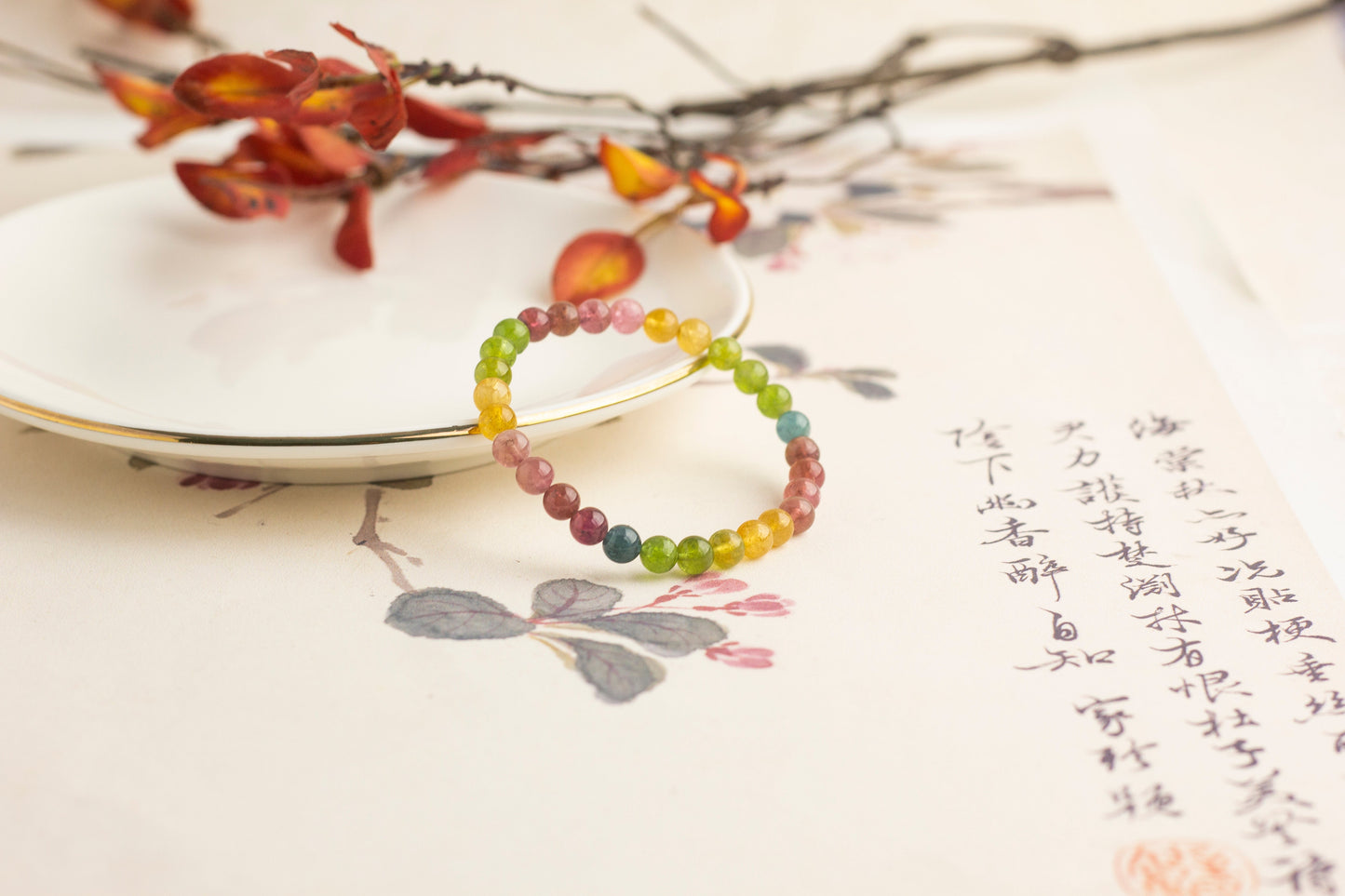 <You's jewelry>Exclusive customized tourmaline bracelet (6+)