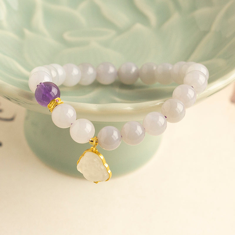 <You's jewelry>Exclusive customized Hetian jade bracelet (7+)