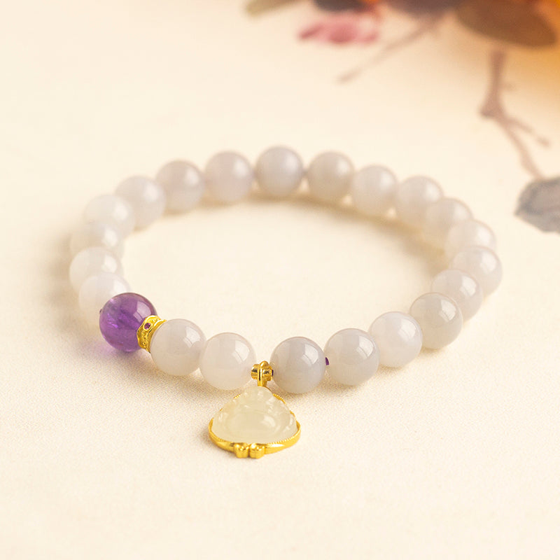 <You's jewelry>Exclusive customized Hetian jade bracelet (7+)