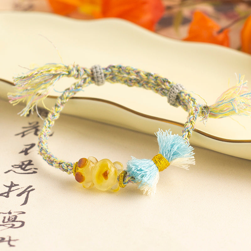 <You's jewelry>Exclusive customized beeswax bear bracelet