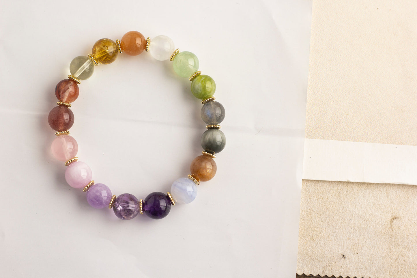 <You's jewelry>Exclusive customized multi-treasure crystal bracelet (10+)