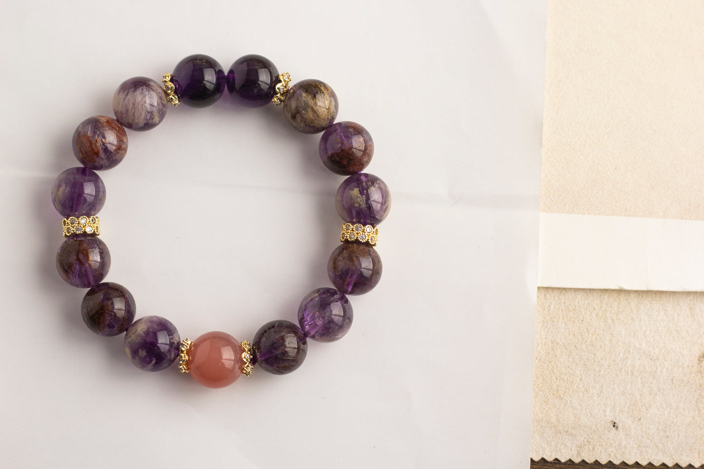 <You's jewelry>Exclusive customized purple ghost bracelet (12+)