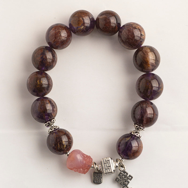 <You's jewelry>Exclusive customized purple ghost bracelet (13+)