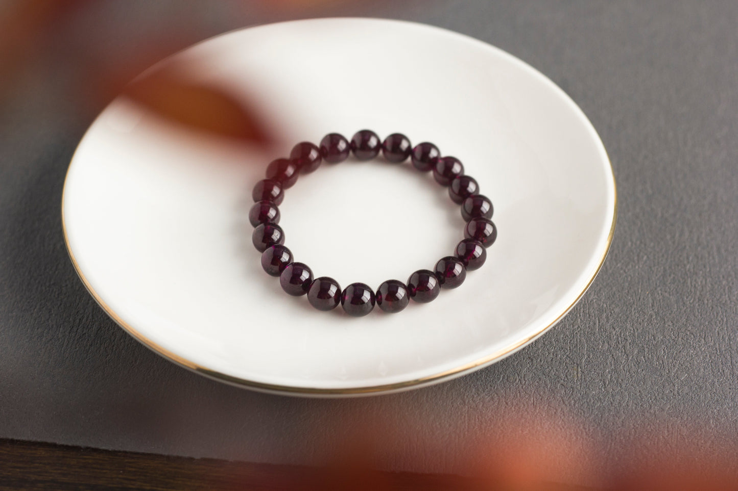 <You's jewelry>Exclusive customized garnet bracelet (9+)