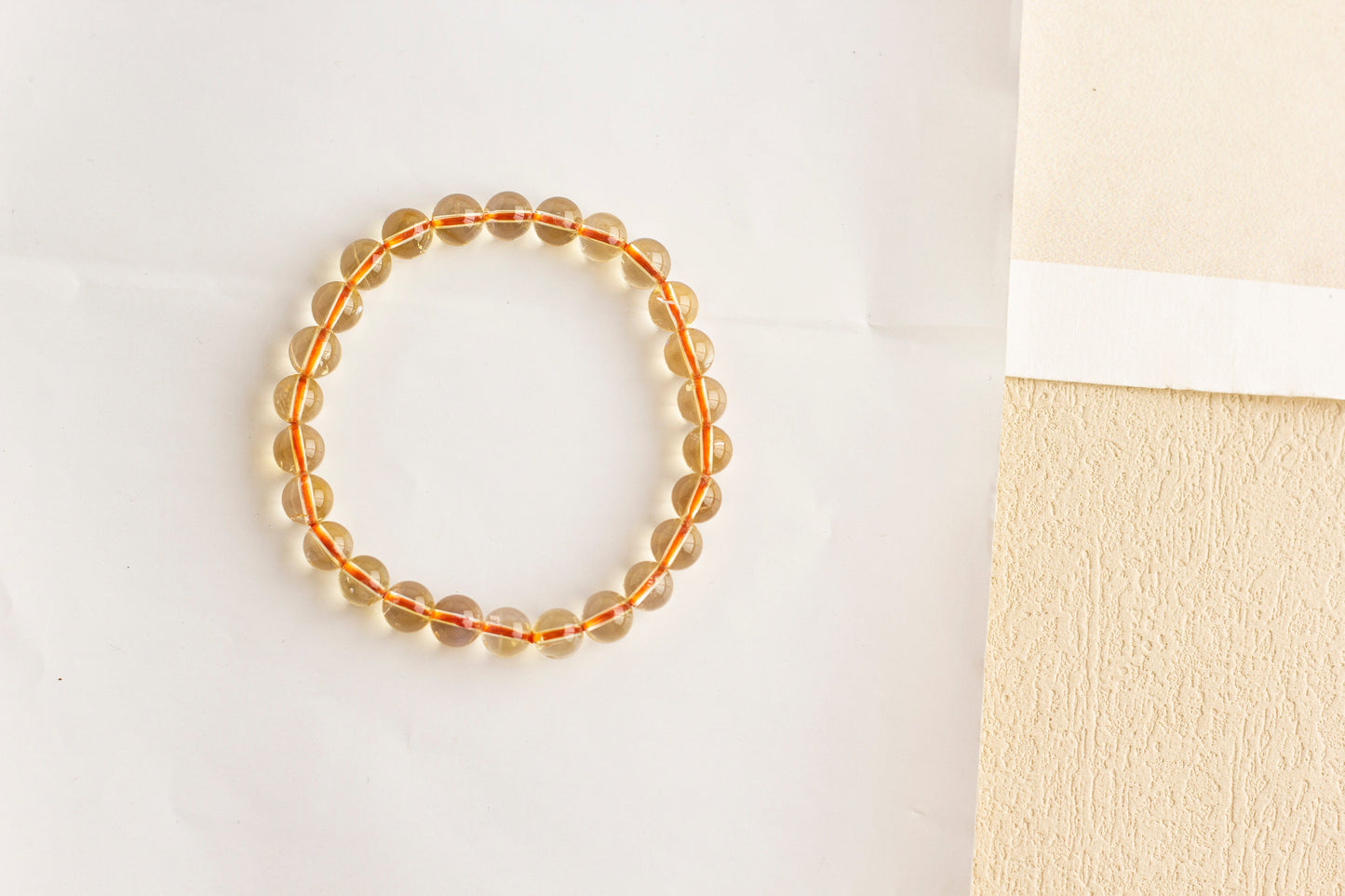 <You's jewelry>Exclusive customized citrine bracelet (7+)