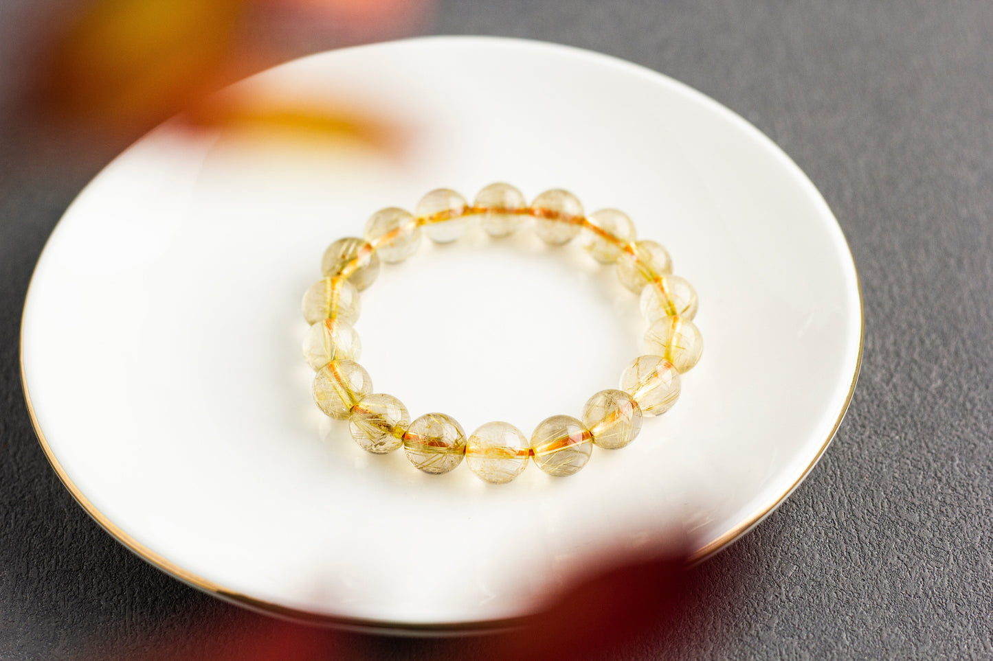 <You's jewelry>Exclusive customized golden crystal bracelet (11+)