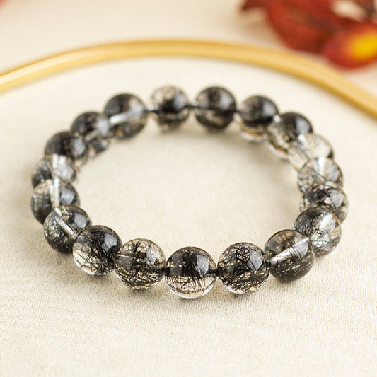 <You's jewelry>Exclusive customized black crystal bracelet (10+)