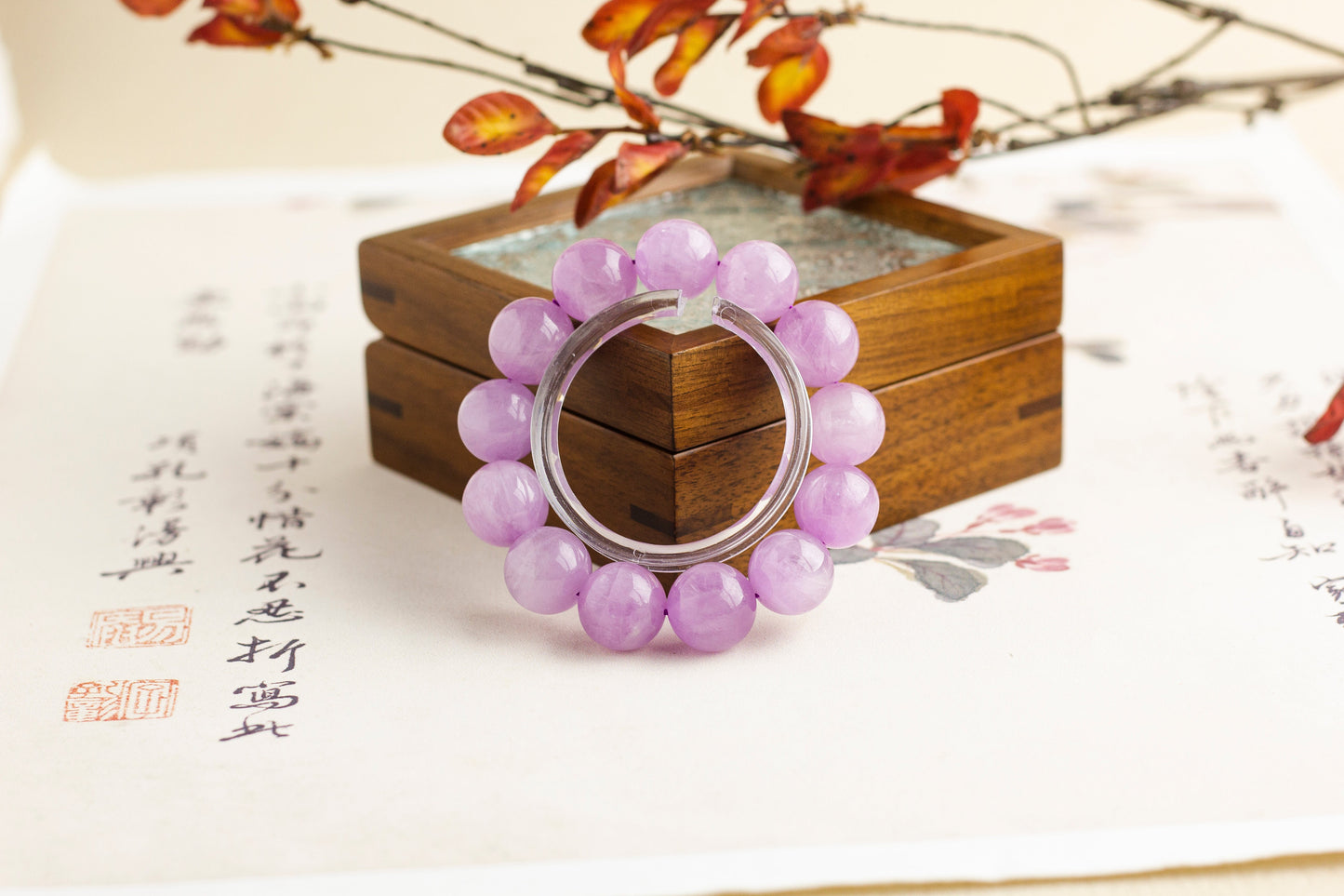 <You's jewelry>Exclusive custom-made Kunzite Bracelet (16+)