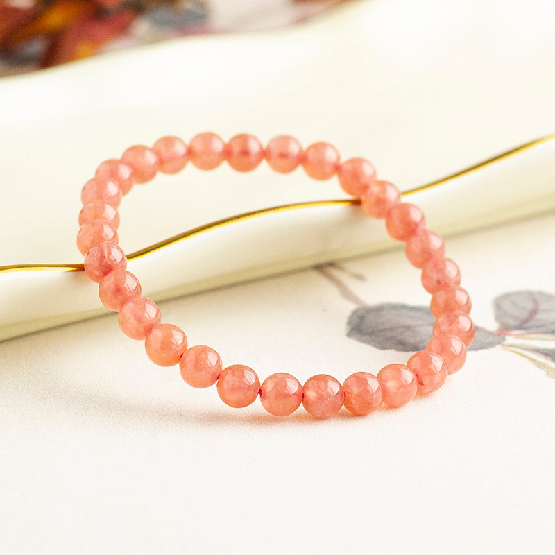 <You's jewelry>Exclusive customized rhodolite bracelet (6+)