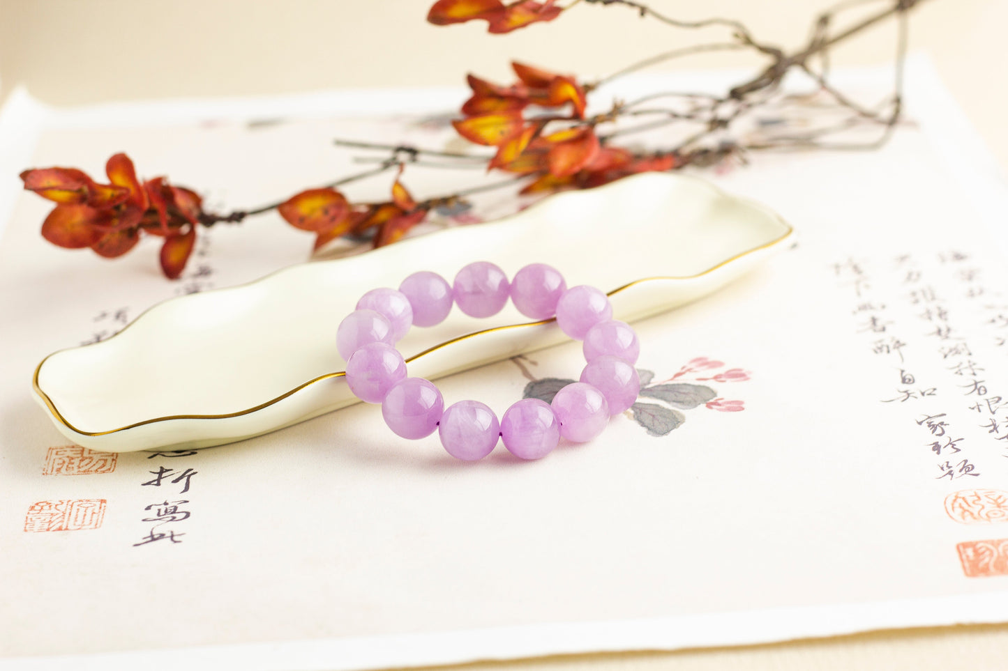 <You's jewelry>Exclusive custom-made Kunzite Bracelet (16+)