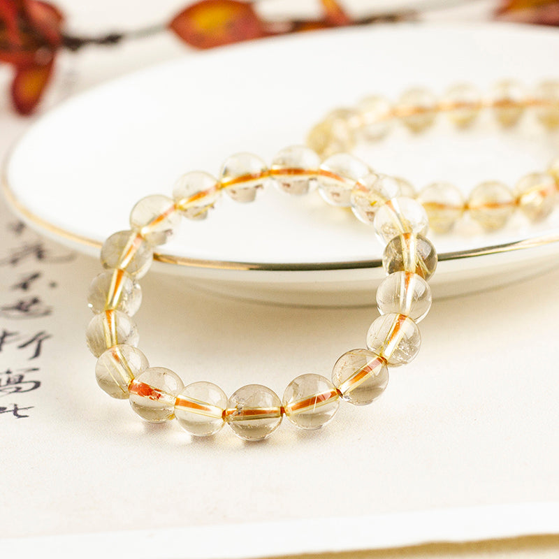 <You's jewelry>Exclusive customized golden crystal bracelet (10+)