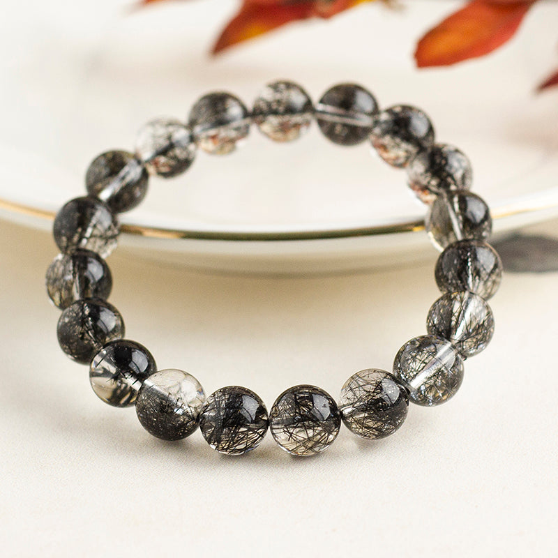 <You's jewelry>Exclusive customized black crystal bracelet (10+)