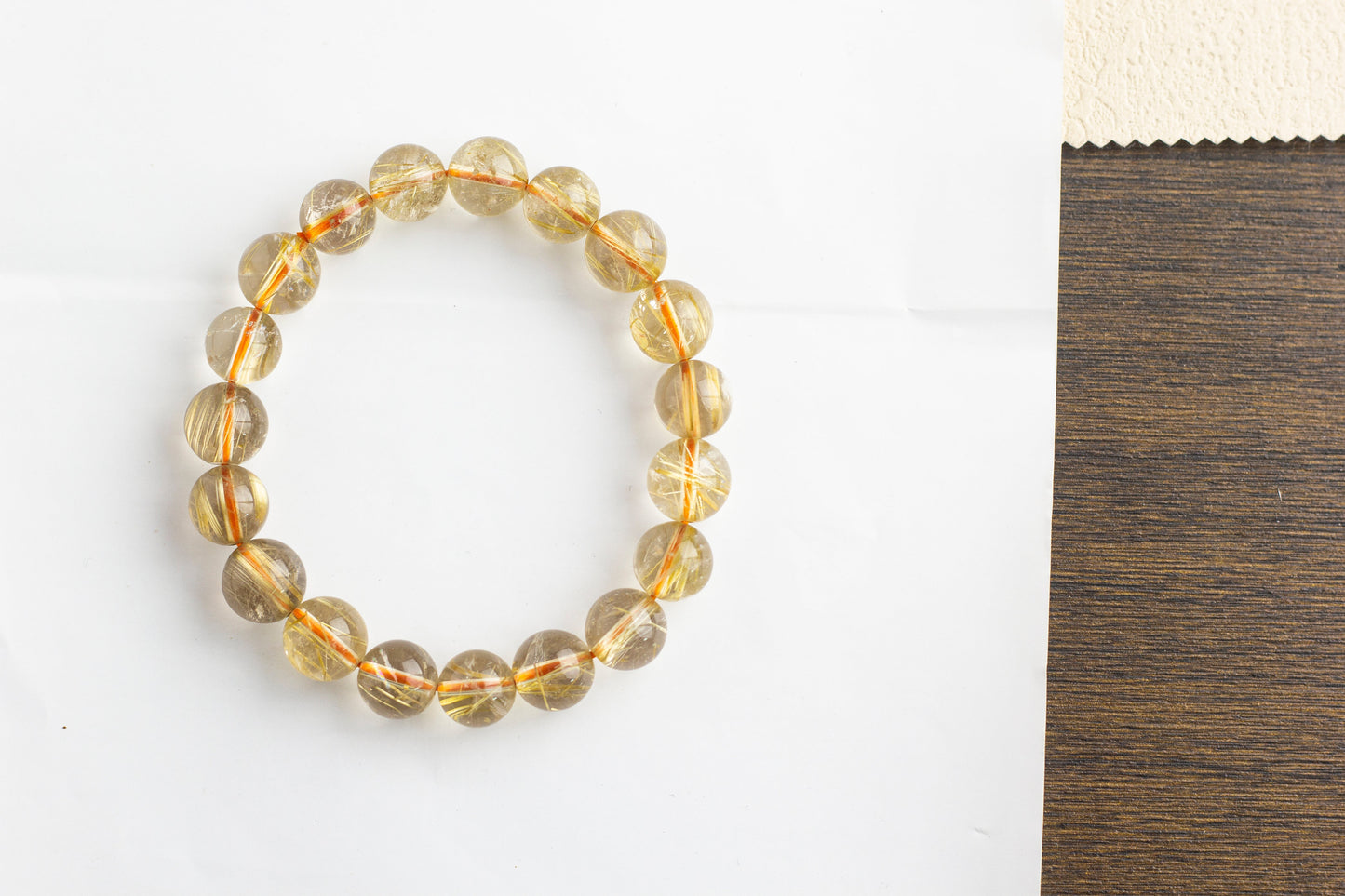 <You's jewelry>Exclusive customized golden crystal bracelet (10+)