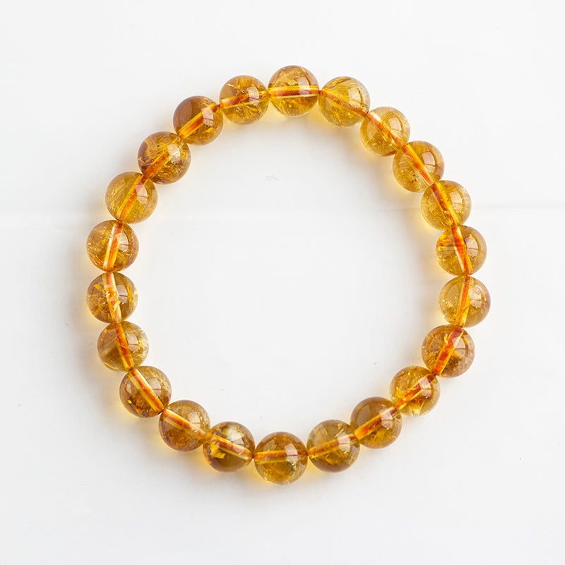 <You's jewelry>Exclusive customized yellow pagoda crystal bracelet (8+)